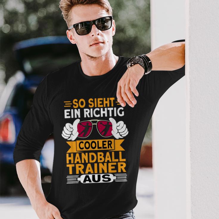 Handball Trainer Best Handball Trainer Langarmshirts Geschenke für Ihn