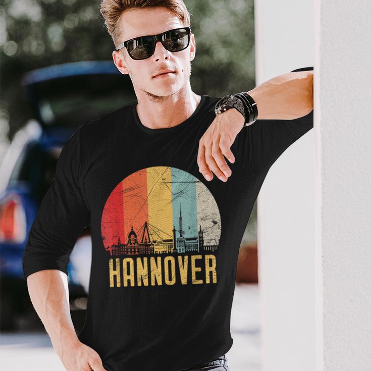 Hannover I 80S Retro Souvenir I Vintage Langarmshirts Geschenke für Ihn