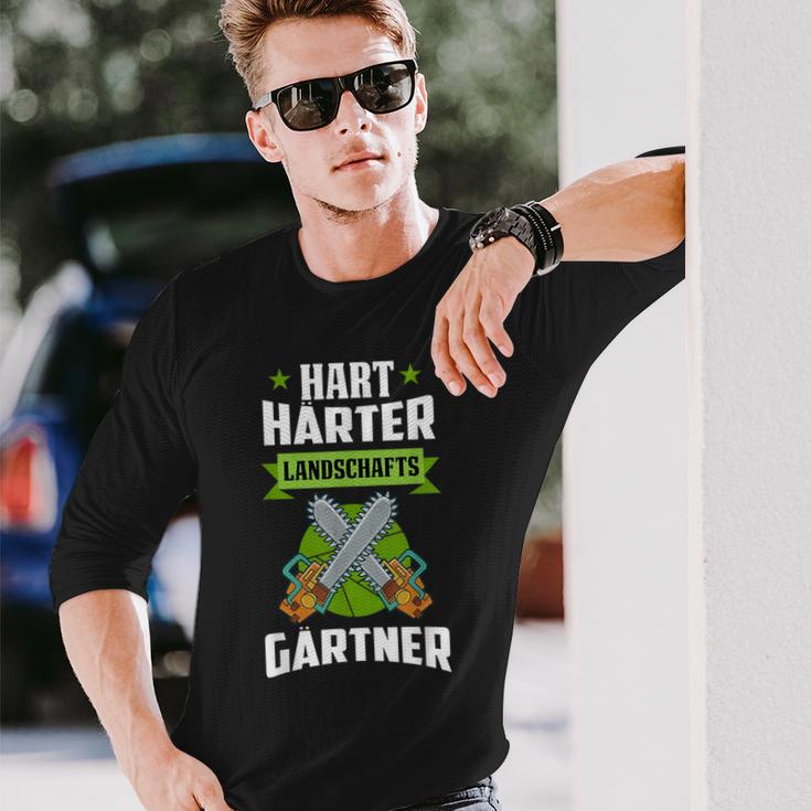 Hart Härter Landscaping Gardener For Garden And Landscaping Langarmshirts Geschenke für Ihn