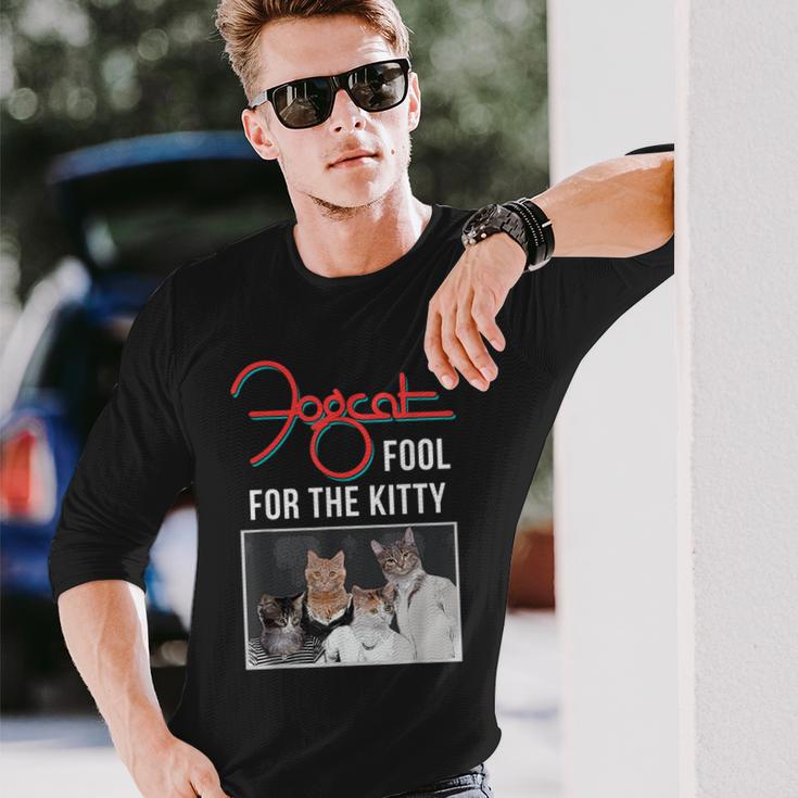 Heavy Metal Kittens & Cats Rock And Roll Band Animals Long Sleeve T-Shirt Gifts for Him