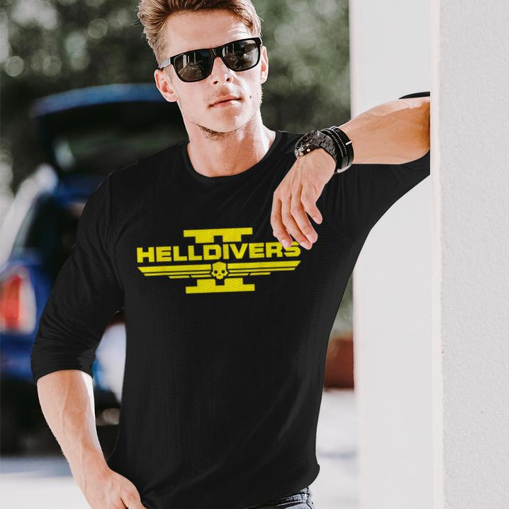 Hell Of Divers Helldiving Long Sleeve T-Shirt Gifts for Him