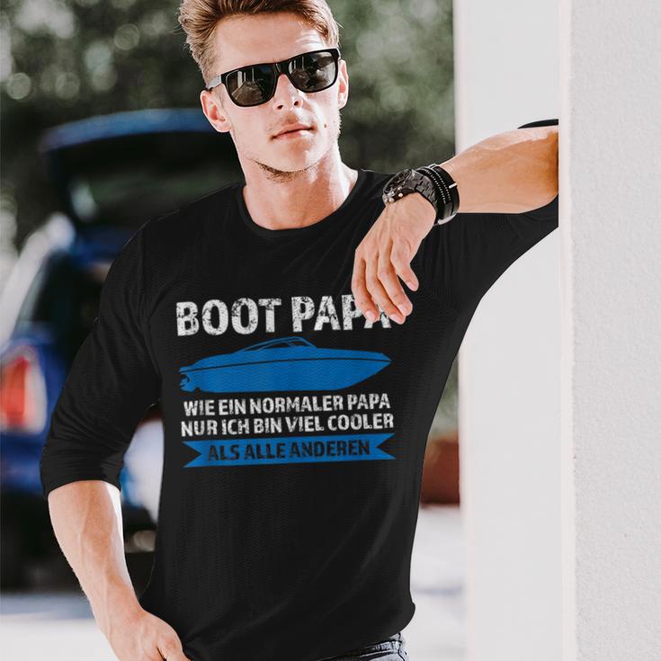 Herren Boot Papaiel Cooler Boot Papa Segeln Langarmshirts Geschenke für Ihn