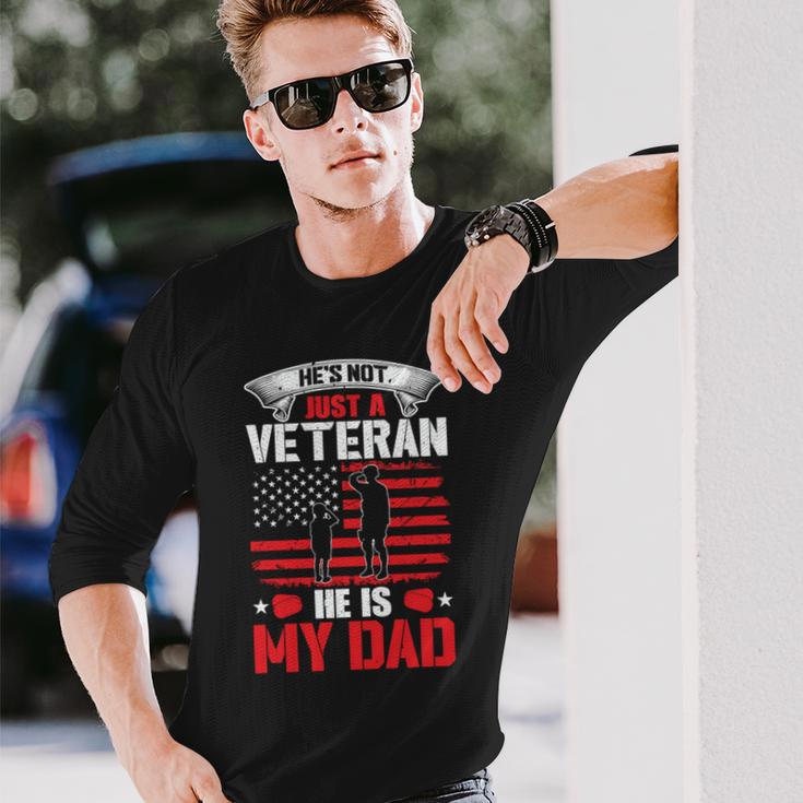 Herren Unterschätzen Niemals Old Manietnam-Veteran Papa Opa Langarmshirts Geschenke für Ihn