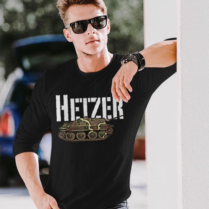 Hetzer Jagdpanzer 38 Langarmshirts Geschenke für Ihn