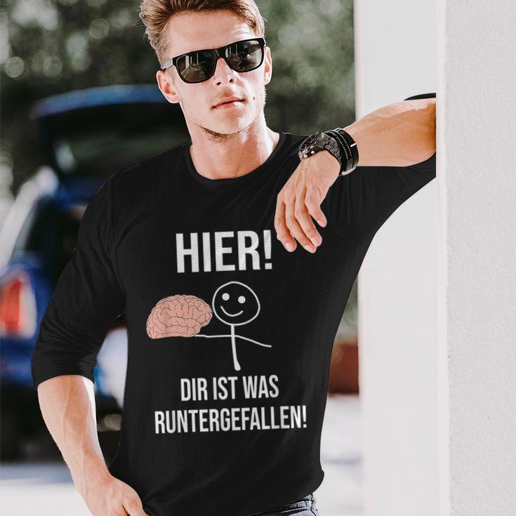 Hier Dir Ist Was Untergefen Black Langarmshirts Geschenke für Ihn