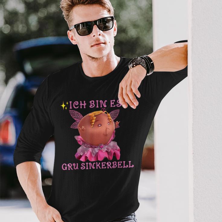 Ich Bin Gru Sinkerbell Meme Langarmshirts Geschenke für Ihn