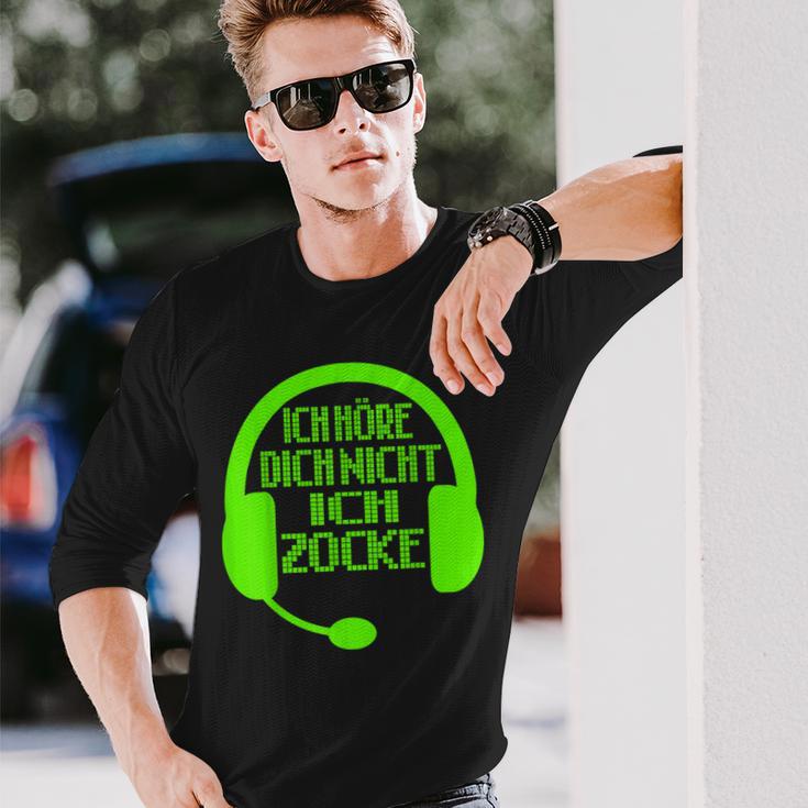 Ich Höre Dich Nicht Ich Zocke Gamer Langarmshirts Geschenke für Ihn