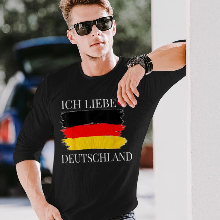 Ich Liebe Deutschland I Love Germany Langarmshirts Geschenke für Ihn