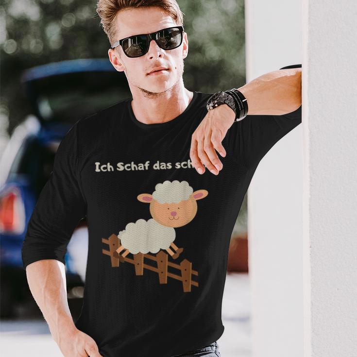 Ich Schaf Das Schon Ich Schaffe Das Schon Langarmshirts Geschenke für Ihn