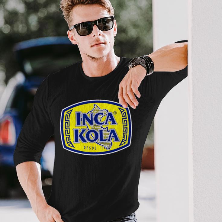 Inca Kola Soda Golden Kola Bubblegum Cream Soda Peru Long Sleeve T-Shirt Gifts for Him