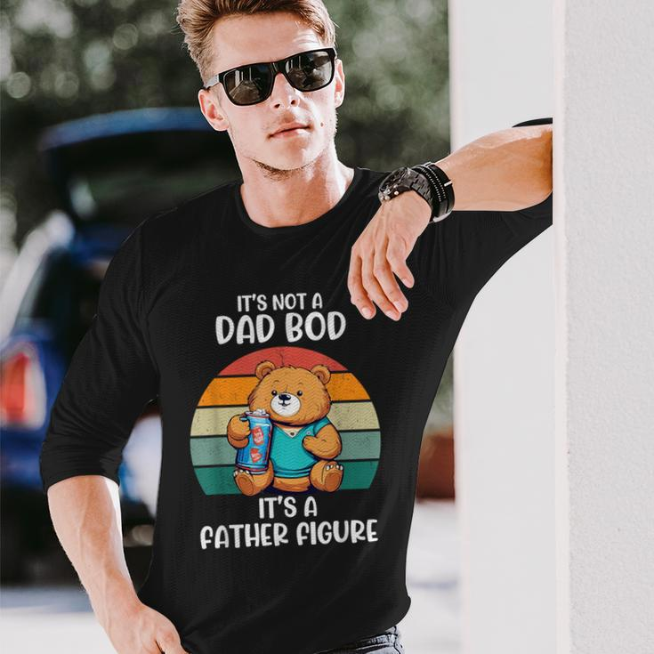 It's Not A Dad Bod It's A Father Figure Papa Father's Day Long Sleeve T-Shirt Gifts for Him