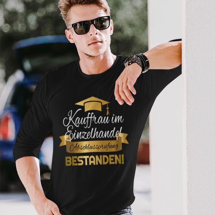 Kauffrau Im Einzelhandel I Prüfung Bestanden Ausgelernt Langarmshirts Geschenke für Ihn