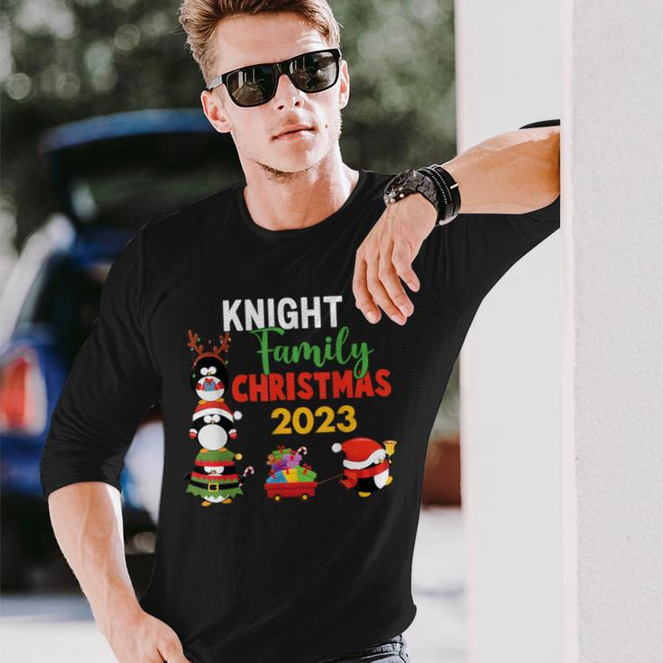 Knight Family Name Knight Family Christmas Long Sleeve T-Shirt Gifts for Him