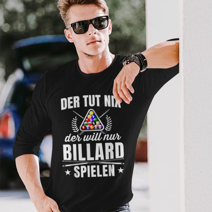 Kö Carambolage Billiard Cue Langarmshirts Geschenke für Ihn