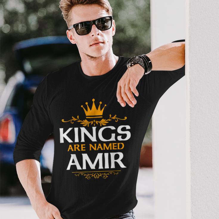 Könige Heißen Amir Langarmshirts Geschenke für Ihn