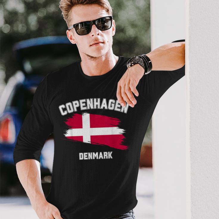 Kopenhagen Dänemark Kopenhagen Langarmshirts Geschenke für Ihn