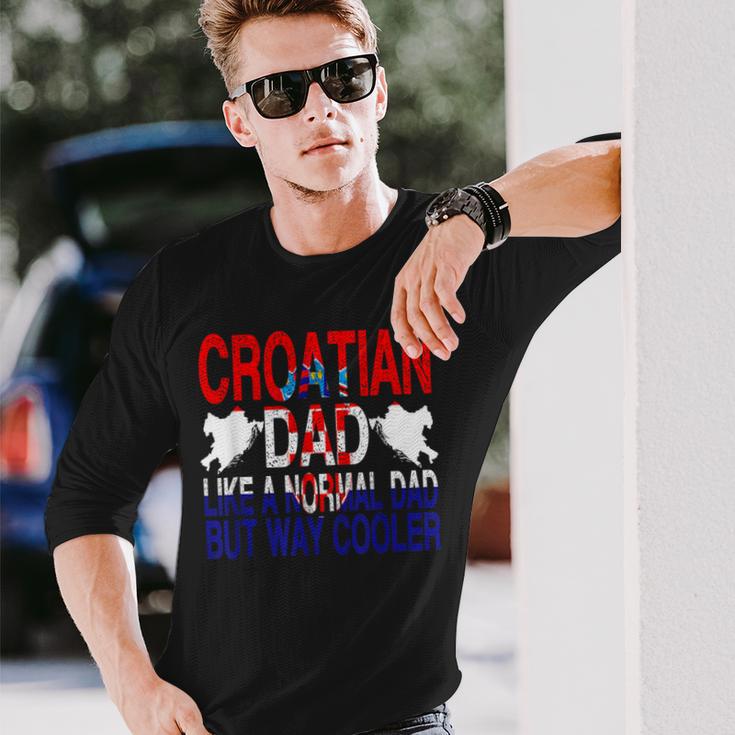 Kroatischerater Kroatischeratertag Langarmshirts Geschenke für Ihn