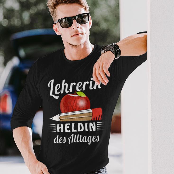 Lehrerin Des Alltages Black Langarmshirts Geschenke für Ihn