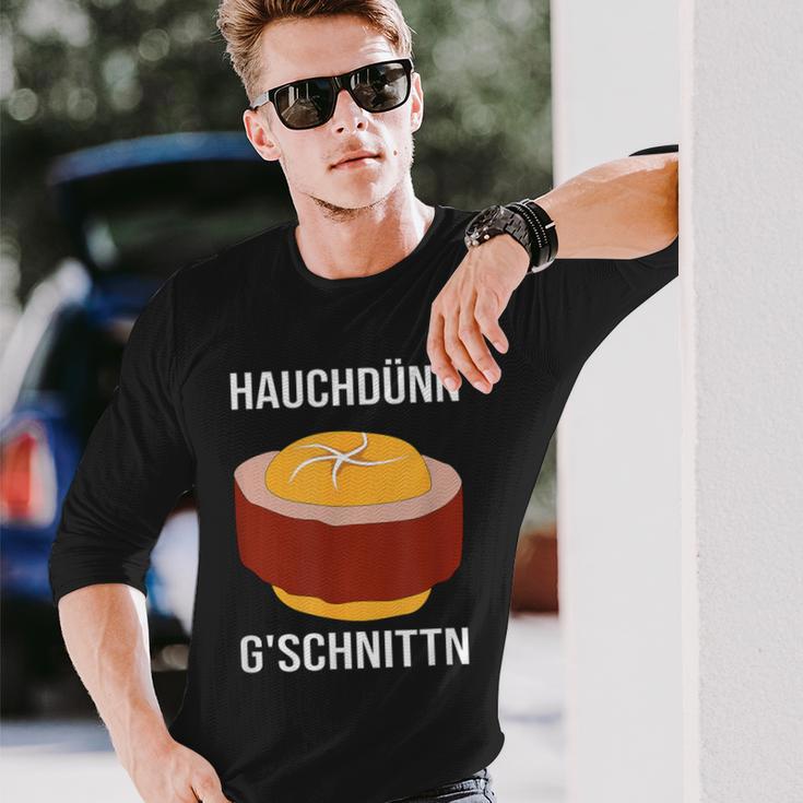 Liver Cheese Meat Cheese Lerberkas Liver Cheese Langarmshirts Geschenke für Ihn