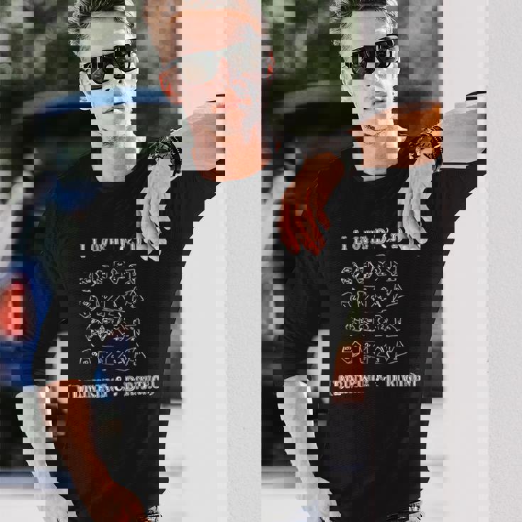 I Love D And D Drinking And Driving Gamer D20 Lover Long Sleeve T-Shirt Gifts for Him