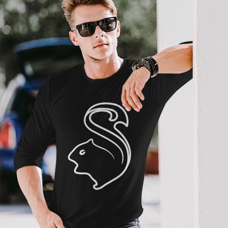 I Love Squirrel Langarmshirts Geschenke für Ihn