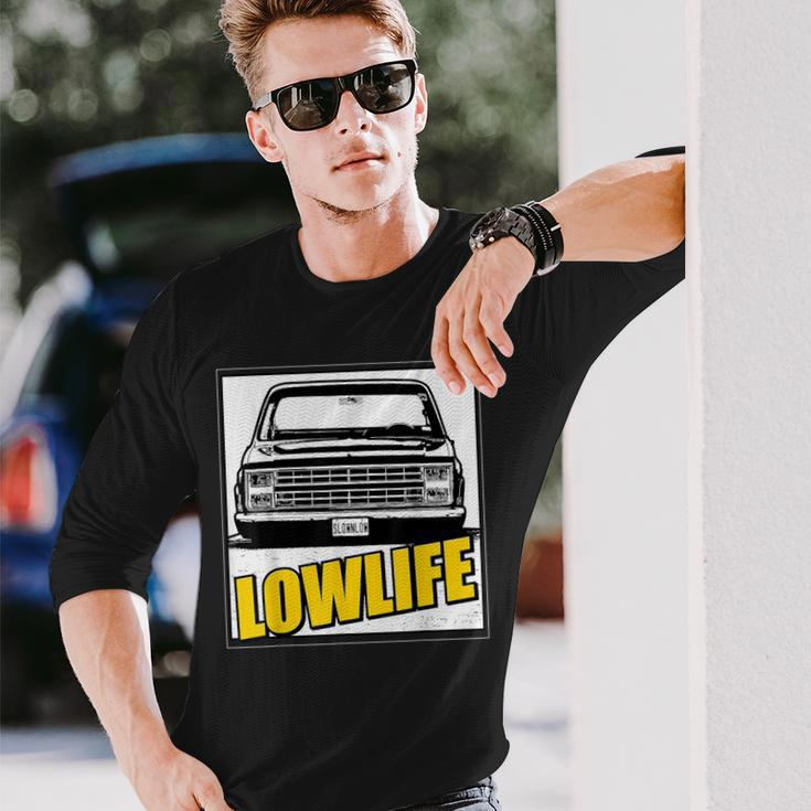 Lowered Truck Lowlife Classic Long Sleeve T-Shirt Gifts for Him