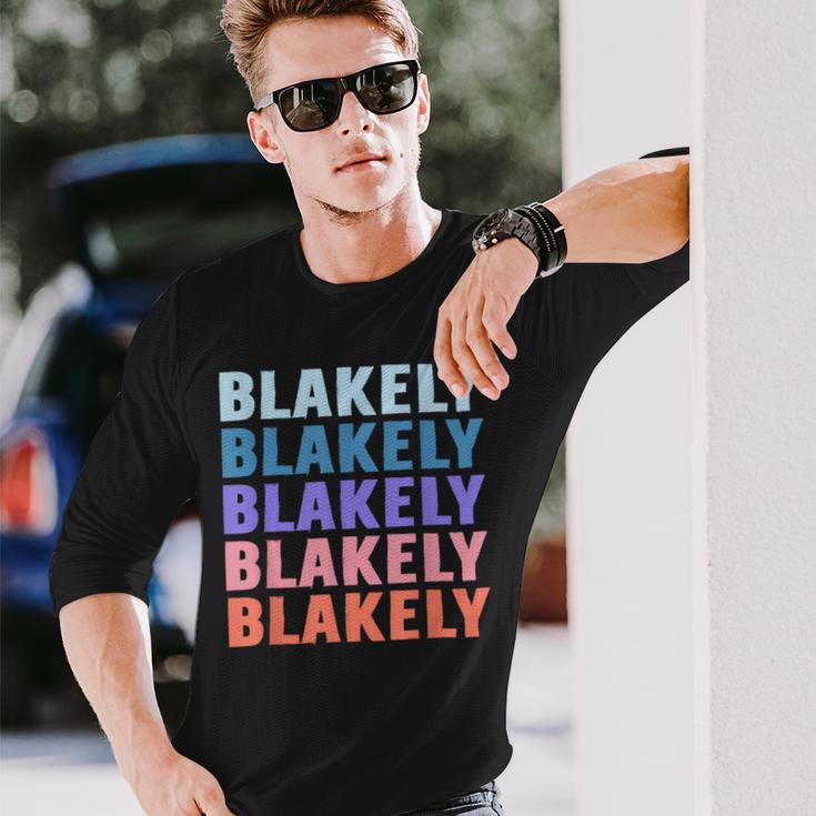 Lustiges Geschenk Name Blakely Personalisierterorname Langarmshirts Geschenke für Ihn