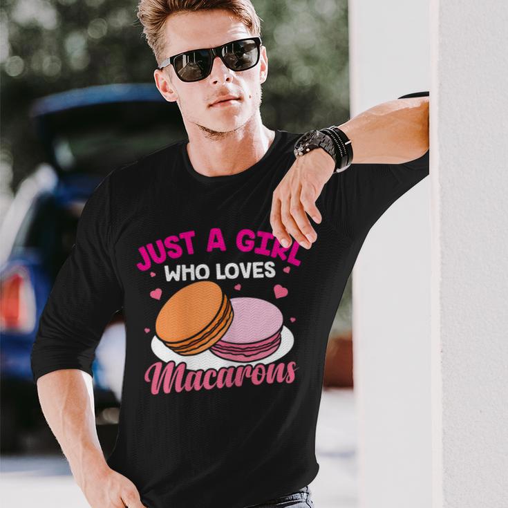 Macaron Love Macaroons Langarmshirts Geschenke für Ihn