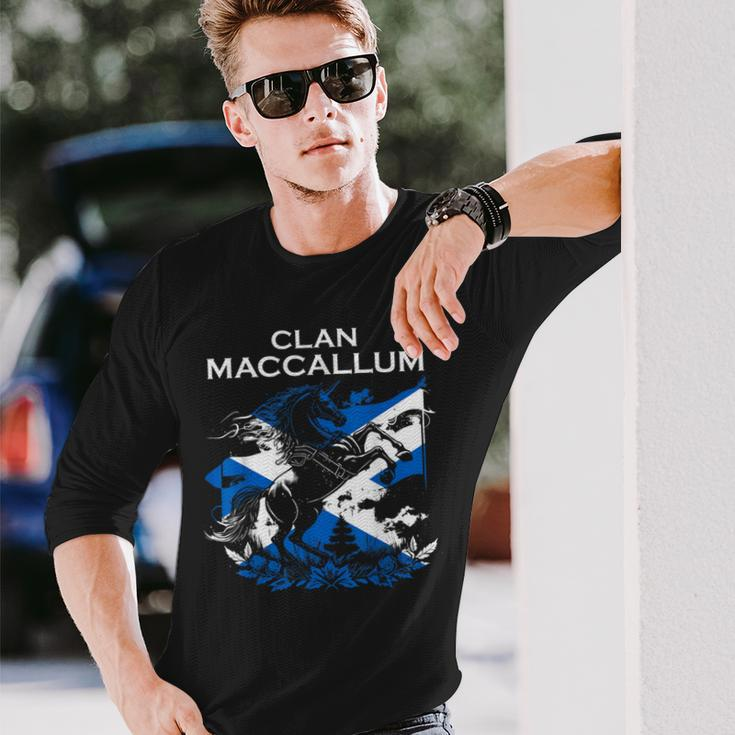 Maccallum Clan Family Last Name Scotland Scottish Long Sleeve T-Shirt Gifts for Him