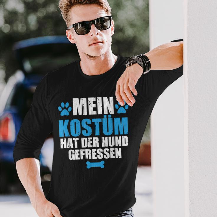 Mein Kostüm Hat Der Hund Gefressen German Language Langarmshirts Geschenke für Ihn
