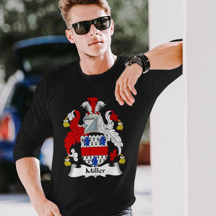 Miller Coat Of Arms Family Crest Long Sleeve T-Shirt Gifts for Him