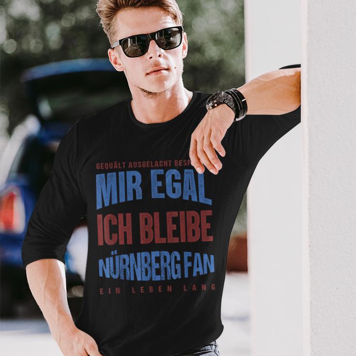 Mir Egal Ich Bleibe Nuremberg Fan Football Fan Langarmshirts Geschenke für Ihn