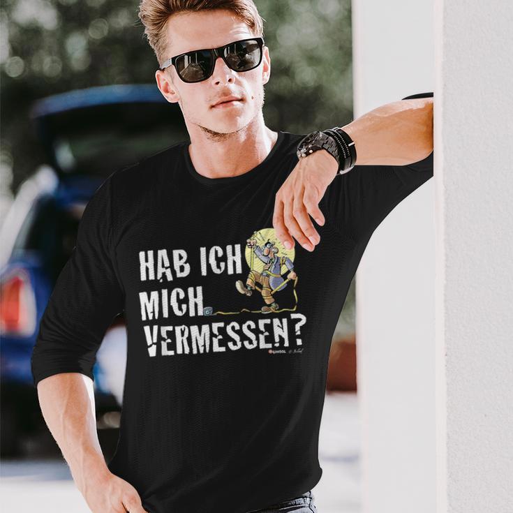 Mr Hüpenbecker Hab Ich Mich Vermessen Langarmshirts Geschenke für Ihn