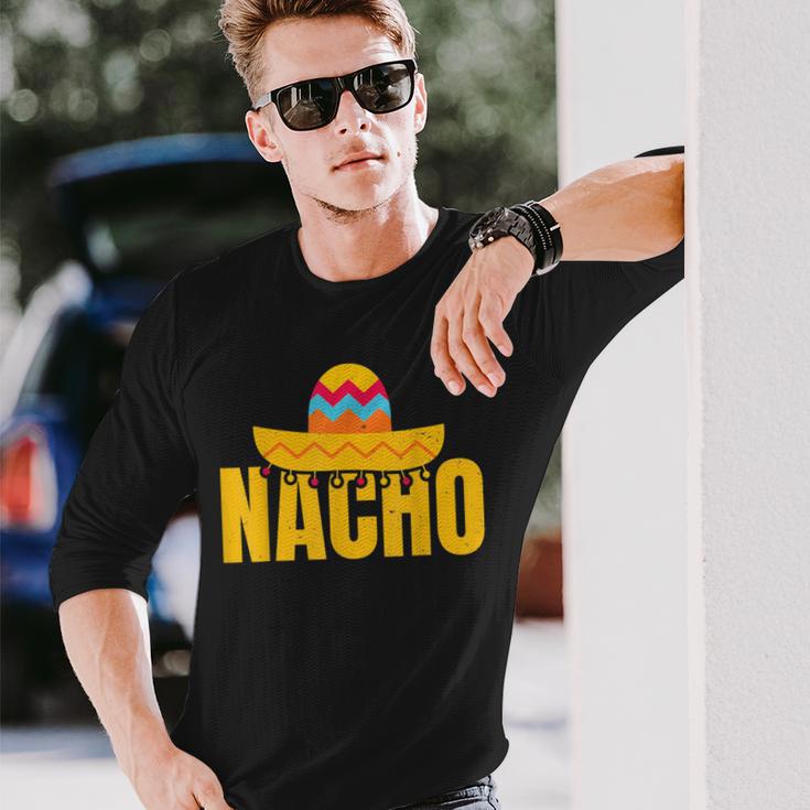 Nacho Mexican Sombrero Langarmshirts Geschenke für Ihn