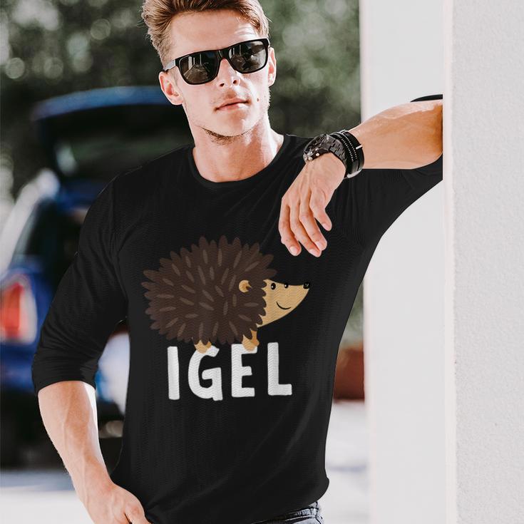 Nettes Igel Geschenk Für Jungen Oder Mädchen Langarmshirts Geschenke für Ihn