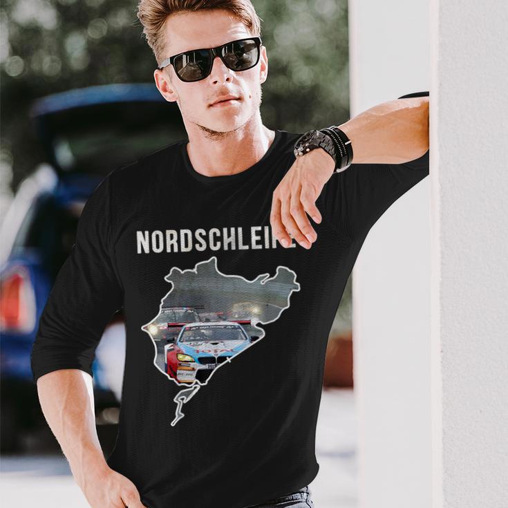 Nordschleife Grüne Hölle Motorsport 24 Hour Racing Fan Langarmshirts Geschenke für Ihn