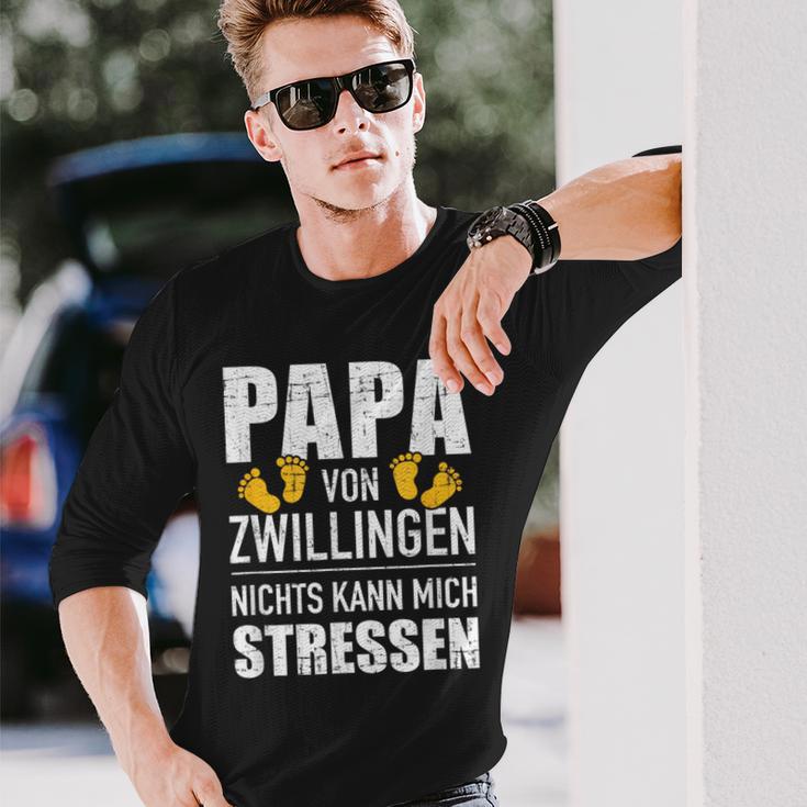 Papaon Zwillingen Nichts Kann Mich Stressen Fürater' Langarmshirts Geschenke für Ihn