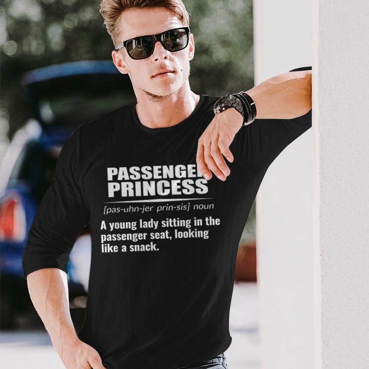 Passenger Princess Definition Long Sleeve T-Shirt Gifts for Him