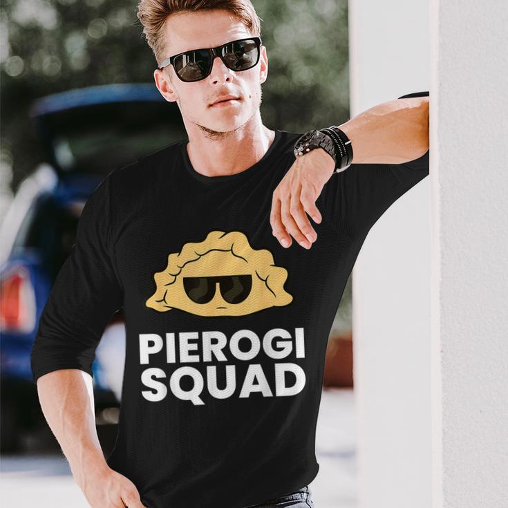 Pierogi Squad Poland Pierogi Langarmshirts Geschenke für Ihn