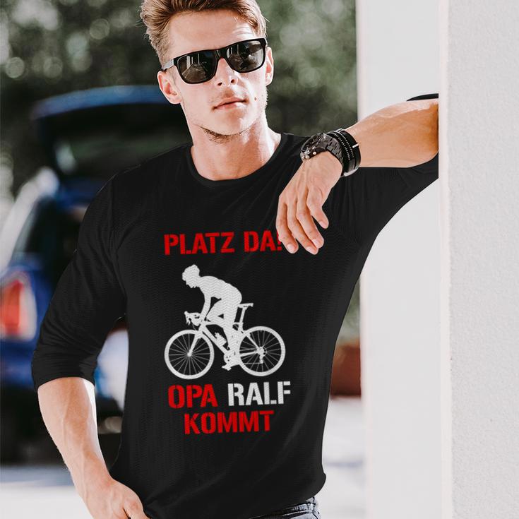 Platz Da Opa Ralf Kommt Cycling Jersey For Opi Ralf Langarmshirts Geschenke für Ihn