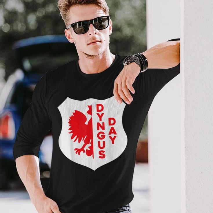 Polish Flag Ny Polish American Dyngus Day Pride Poland Long Sleeve T-Shirt Gifts for Him