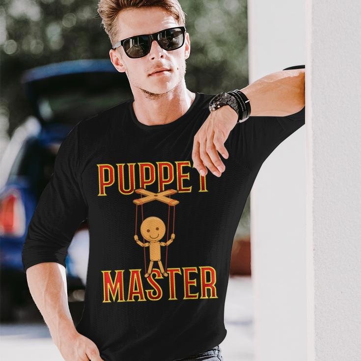Puppet Master Ventriloquist Puppers Doll Puppet Show Long Sleeve T-Shirt Gifts for Him