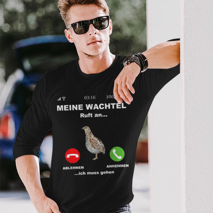 Quail Breeder Quail Egg Langarmshirts Geschenke für Ihn