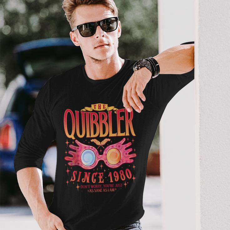 The Quibbler Since 1980 Bookish Fantasy Reader Book Lover Long Sleeve T-Shirt Gifts for Him