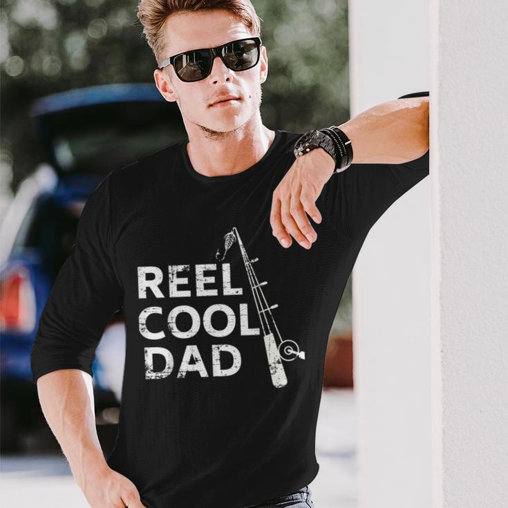 Reel Cool DadFather's Day Fishing Long Sleeve T-Shirt Gifts for Him