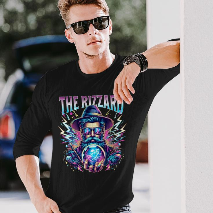 The Rizzard Rizz Wizard Meme Rizz Long Sleeve T-Shirt Gifts for Him