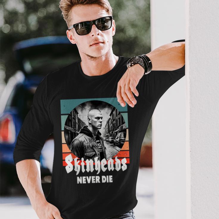 S Never Die Oi Ska Langarmshirts Geschenke für Ihn