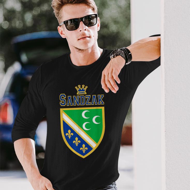 Sandzak Sandzaklija Born Langarmshirts Geschenke für Ihn