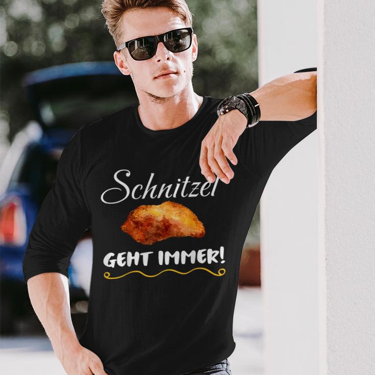 Schnitzel Geht Immer Langarmshirts Geschenke für Ihn