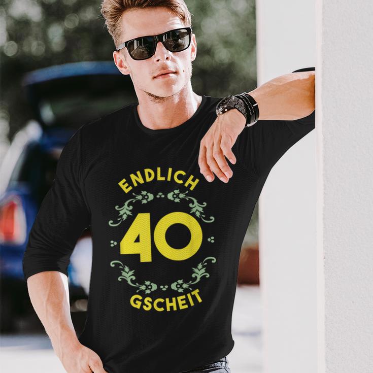 Schwaben Swabian 40Th Birthday Langarmshirts Geschenke für Ihn